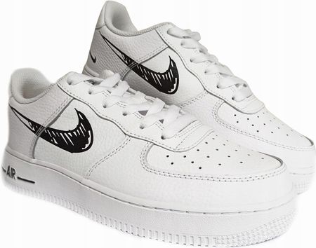 nike air force 1 damskie bialo czarne