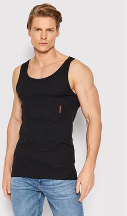 Hugo Komplet 2 tank topów 50469778 Czarny Slim Fit