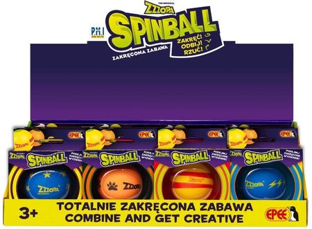 Epee Spinball Zakręcona Zabawa Niebieska Z Żółtym Meteor - zdjęcie 3
