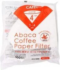 Zdjęcie Cafec Filtry Abaca Białe 02 100szt. - Września