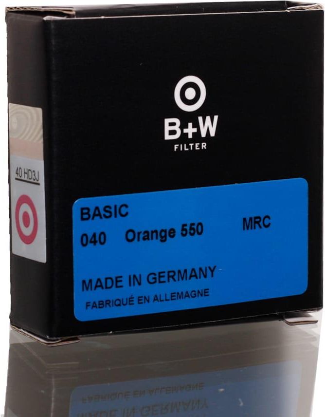 Filtr Do Obiektywu B W Filtr Fotograficzny Basic ORANGE 040 MRC 55mm - Ceny I Opinie Na - View #3
