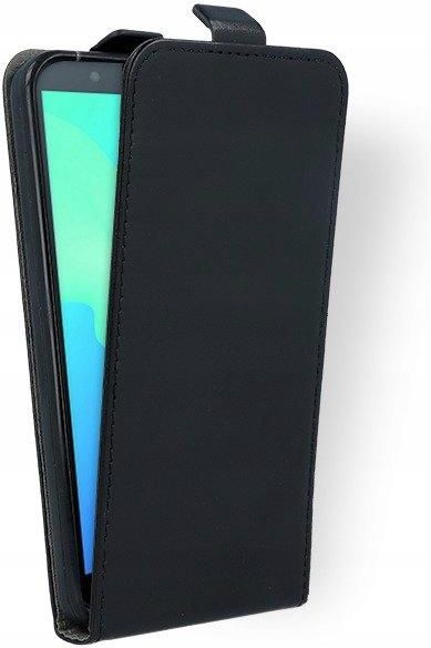 Custodia Bookstyle Con Chiusura Magnetica E Slot Per Carte Per Huawei Y5 2018 (5.45'') - Nero