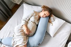 Poofi Poduszka Ciążowa Uniwersalna Nest By Kolor: Dusty Blue - Poduszki do spania i karmienia