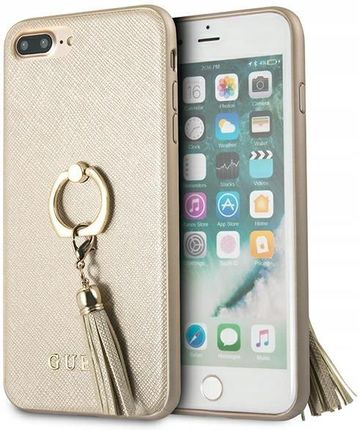 Guess Saffiano ring stand etui do iPhone 7+ / 8+