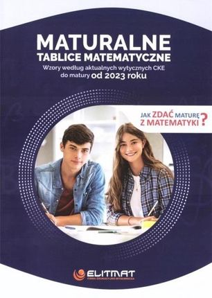 Maturalne tablice matematyczne 2023 ELITMAT
