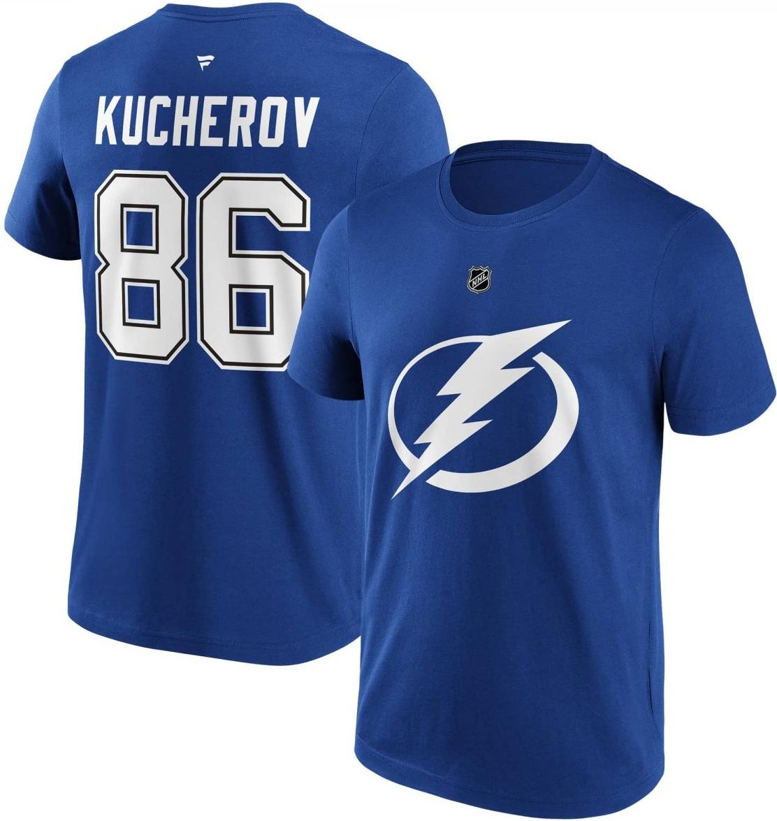 Tampa Bay Lightning Koszulka Męska Iconic Name & Number Graphic L