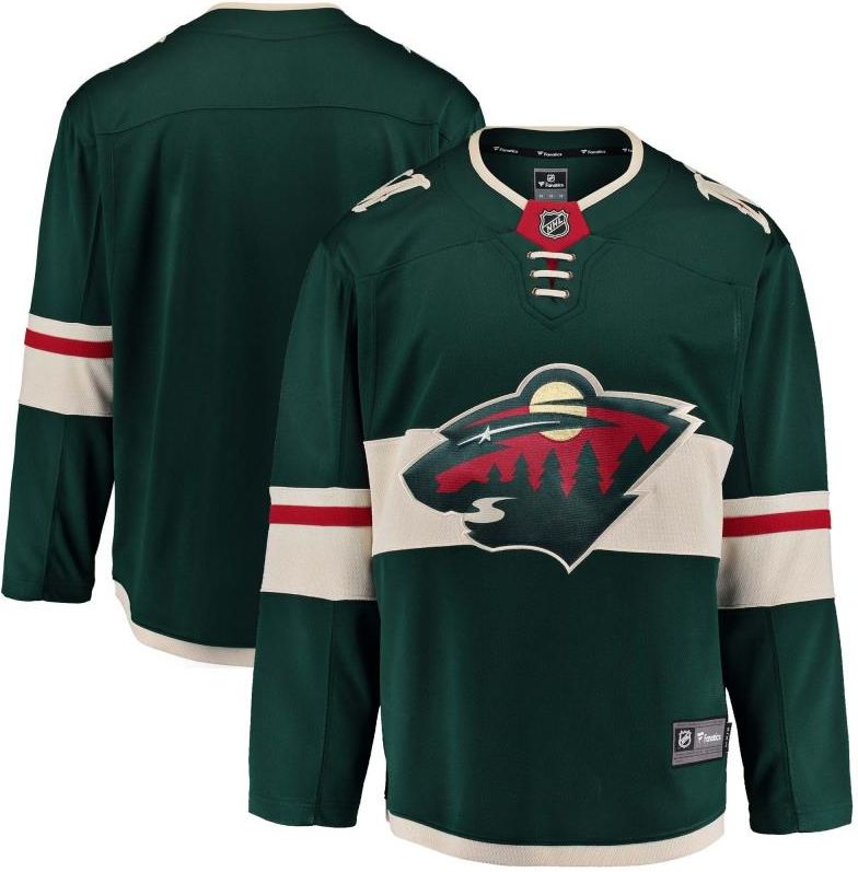 Fanatics Branded Minnesota Wild Hokejowa Koszulka Meczowa Green