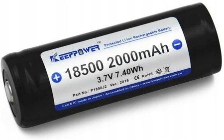 Keeppower Keppower 18500 - 2000Mah 3,6V - 3,7V ( Pcb )