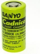 Sanyo Akumulator N-3000CR 3000mAh NiCd 1.2V C