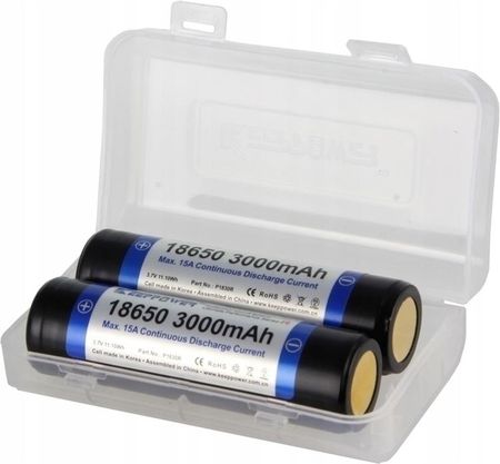 ICR18650-300PCM-R 3000MAH PROTECTED KEEPPOWER - Re-battery: Li-Ion