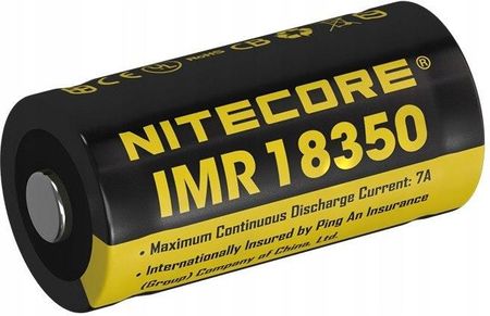Nitecore IMR18350 - 700mAh 3,6V - 3,7V (7A) Li-ion