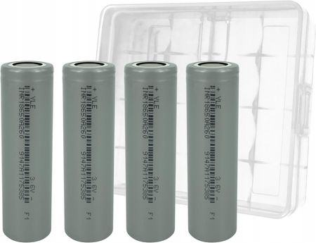 Power Smart 4x Akumulator Bateria Ogniwo 18650 2600mAh 3.60V