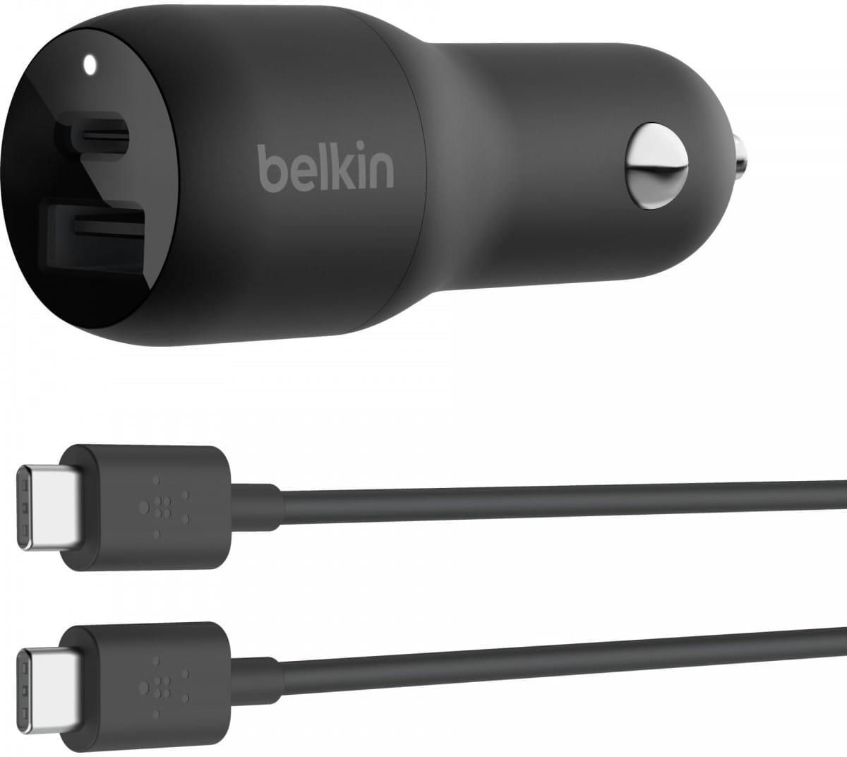 Belkin Dual Car Charger 37W PD 25W USBC/12W USBA Ceny i opinie na