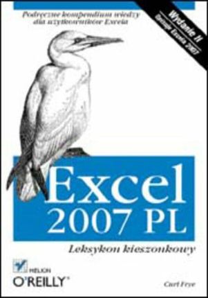 Excel 2007 PL. Leksykon kieszonkowy. Wydanie II (ebook)