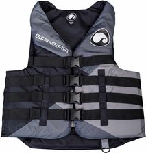 Zdjęcie Spinera Kamizelka Asekuracyjna Deluxe Nylon 50N L Grey Szary - Dobrzyń nad Wisłą