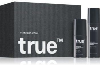 True Men Skin Care Night Cream & Eye Serum Set Zestaw Do Pielęgnacji Skóry Na Noc