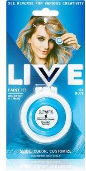 Schwarzkopf Live Paint It Kreda Do Włosów Odcień Icy Blue 3,5 G