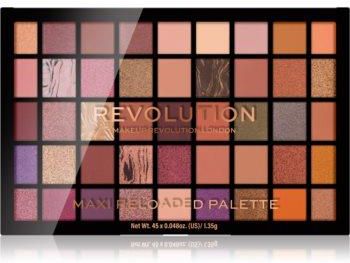 Makeup Revolution Maxi Reloaded Palette Paleta Sypkich Cieni Do Powiek Odcień Infinite Bronze 45X1.35 G