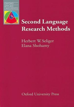 Second Language Research Methods Oxford Applied Linguistics: (ebook)