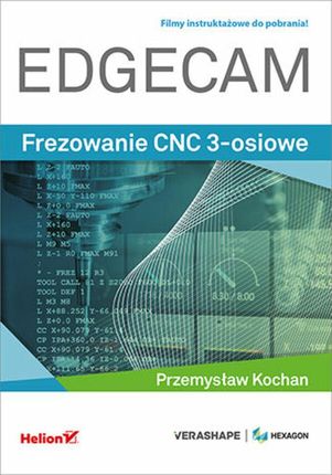 EDGECAM. Frezowanie CNC 3-osiowe (ebook)
