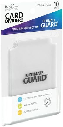 Ultimate Guard Przegródki Standard Przeźroczyste (10)