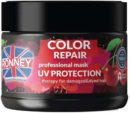 Ronney Color Repair Professional Mask UV Protection maska chroniąca kolor z ekstraktem z wiśni 300ml