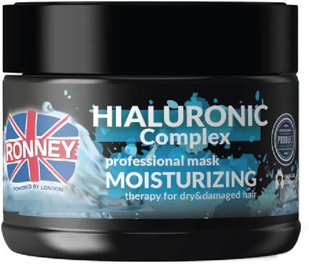 Ronney Hialuronic Complex Professional Mask Moisturizing nawilżająca maska do włosów suchych i zniszczonych 300ml