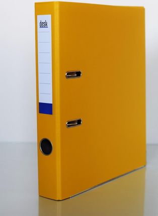 Segregator biurowy Desk wąski A4 50mm 11 kolorów | Kolor: Żółty