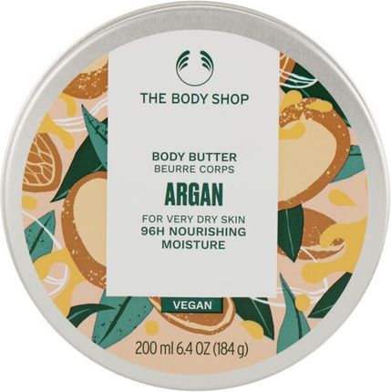 The Body Shop Arganowe Masło Do Ciała Argan Butter Vegan 200 Ml