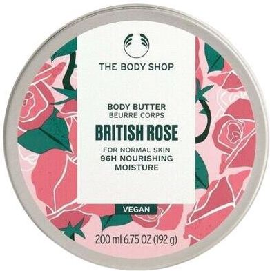 The Body Shop Masło Do Ciała British Rose Butter 96H Nourishing Moisture 200 Ml
