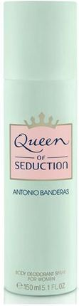 Antonio Banderas Queen Of Seduction Perfumowany Dezodorant Z Atomizerem 150 Ml
