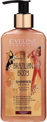 Eveline Cosmetics Nabłyszczający Balsam Do Ciała Brazilian Body Shimmer 150 ml