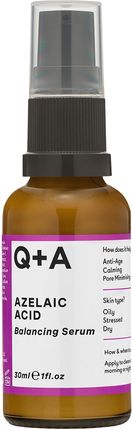 Q+A Azelaic Acid Balancing Równoważące Serum Do Twarzy Z Kwasem Azelainowym 30 ml