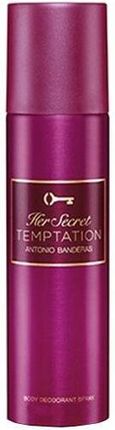Antonio Banderas Her Secret Temptation Perfumowany Dezodorant W Sprayu 150 Ml