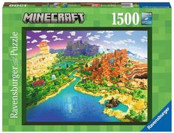 Zdjęcie Ravensburger 2D 1500El. World Of Minecraft 17189 - Zawichost