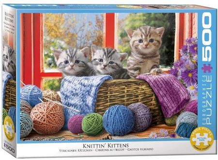 Eurographics 500El. Knittin' Kittens 6500-5500