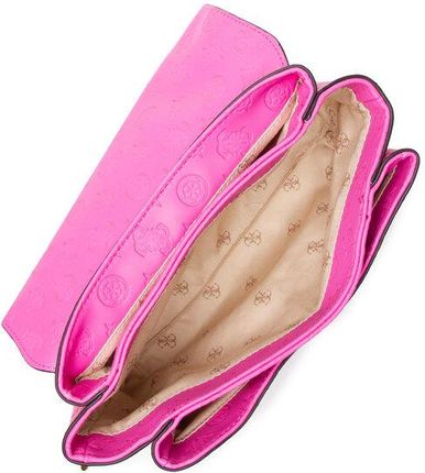 Guess Torebka Zanelle Top Handl Flap HWPA84 92200 Różowy