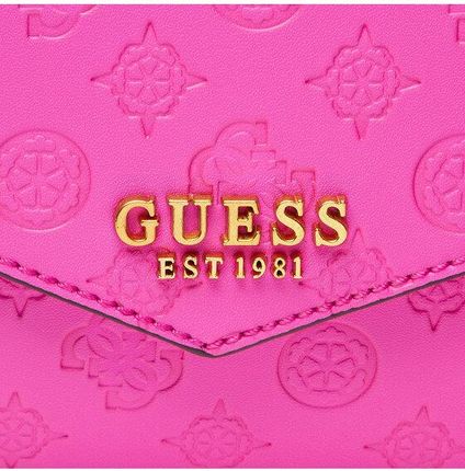 Guess Torebka Zanelle Top Handl Flap HWPA84 92200 Różowy