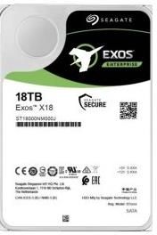 Seagate Exos X18 16Tb Sas 7200Rpm 256Mb Cache 512E/4Kn Helium Sed Fast Format Blk (St16000Nm005J)
