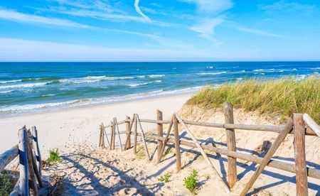 Fototapeta Flizelinowa Ścieżka na plażę 416x254