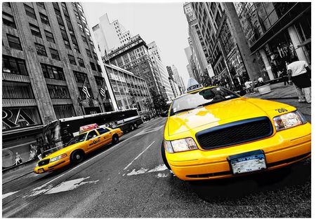 Fototapeta 3D Taxi Ny Nowy Jork Usa 368x254 F00154