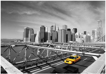 Fototapeta 3D Taxi miasto Nowy York 368x254 F00134