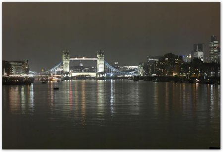 Fototapeta 200x135 Nocna panorama Londynu