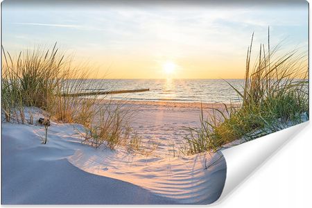 Fototapeta Ścienna Plaża Morze Pejzaż 3D 360x240