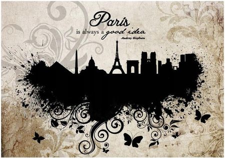 DECONEST FOTOTAPETA - PARIS GOOD IDEA - VINTAGE - 100X70