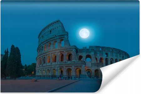 Fototapeta do biura Koloseum księżyc nocą 360x240