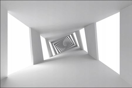 Fototapeta do sypialni abstrakcja tunel 3D 270x405