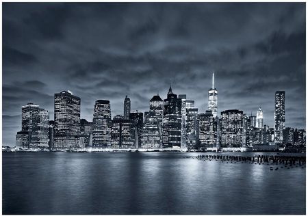 Fototapeta 3D Nowy Jork Miasto Noc 368x254 F00524