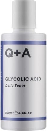 Q+A Tonik Do Twarzy Z Kwasem Glikolowym Glycolic Acid Daily Toner 100 Ml