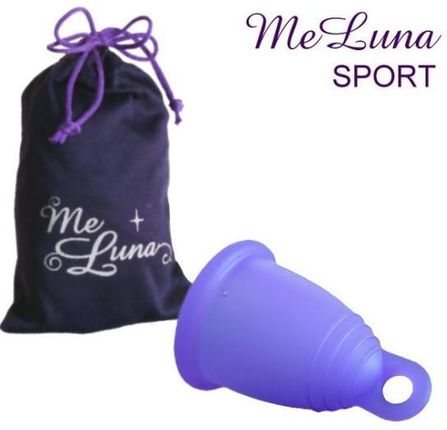 Me Luna Kubeczek Menstruacyjny Rozmiar Xl Fioletowy Meluna Sport Menstrual Cup